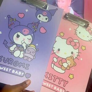 (2) Hello Kitty Clipboards